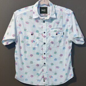 Howler Brothers Aransas Hawaiian Button Up Short Sleeve Shirt SIZE LARGE